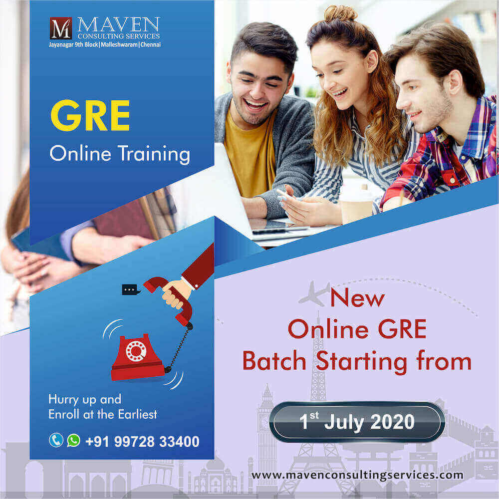 GRE Online Coaching 05-06-2020