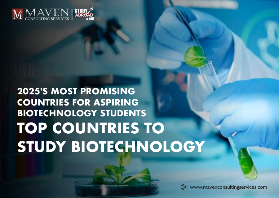 Top countries to study Biotechnology